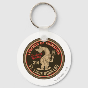 Gashouse Gorillas Logotyp Feat. Pitcher Nyckelring