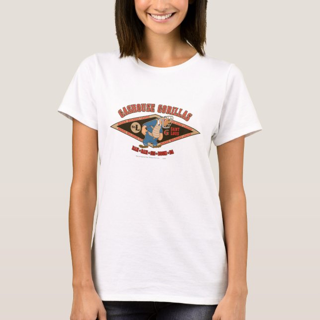 Gashouse Gorillas Rah Rah Syrran Boom Ba Tee Shirt (Framsida)