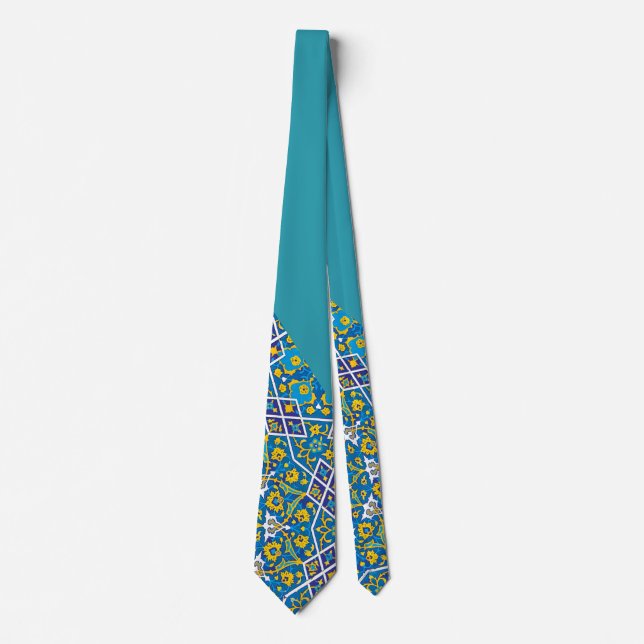 Gashta - Persian Mönster Necktie Slips (Framsida)