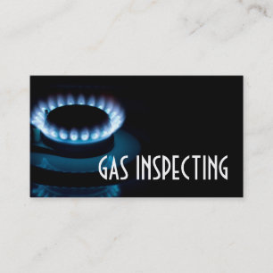 Gasinspektörstjänster lagrar brandkylning visitkort