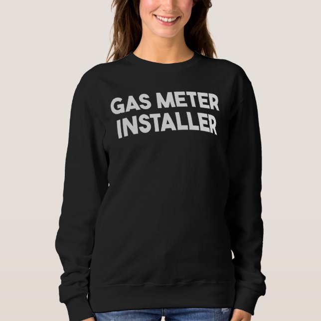 Gasinstallatör T Shirt (Framsida)
