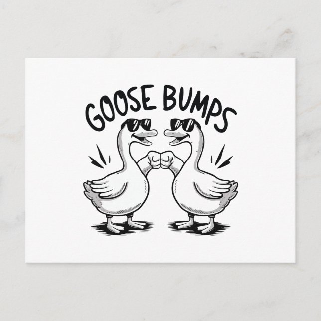 Gåskäglor Helg Vykort (Framsida)