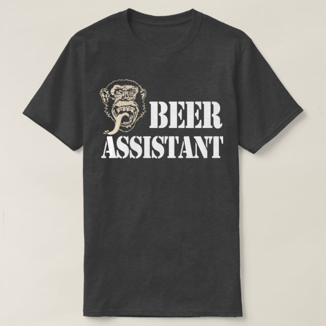 Gaskorparagraf Beer Assistant T Shirt (Design framsida)