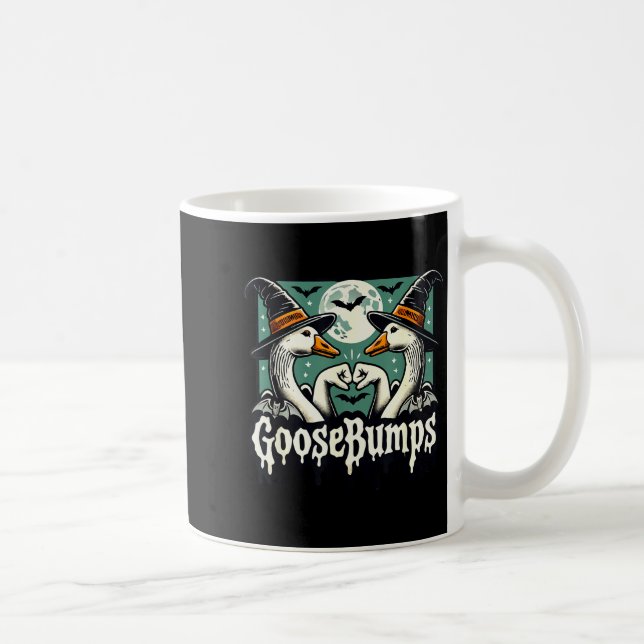 Gåskött Gåshud Roliga Gäss Knutthäls Hej Kaffemugg (Höger)