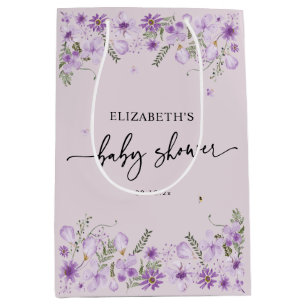 Gåskvätt för favoriter i Cute Lavender Baby Shower