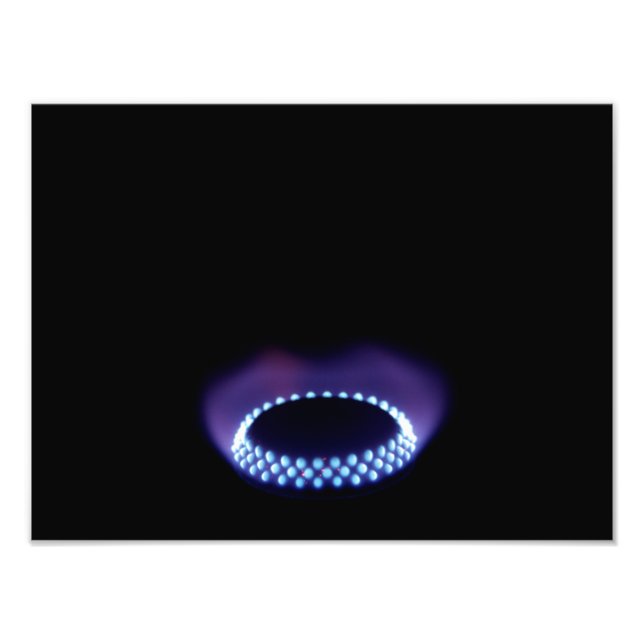 Gaslåga Fototryck (Framsidan)