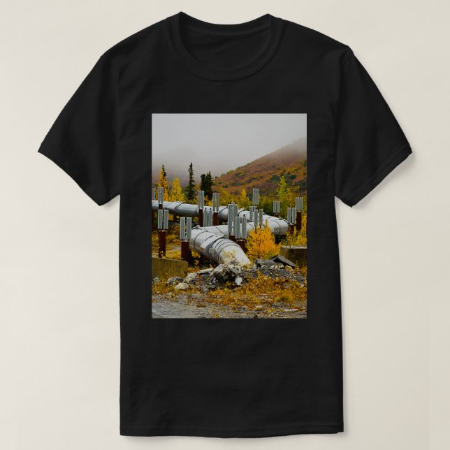 Gasledning Alaska T Shirt (Design framsida)