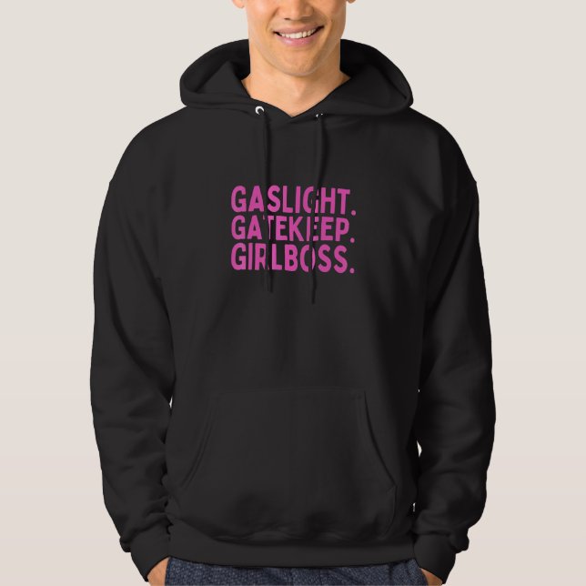 Gaslight Gatvakt Girlchef Meme 1 Hoodie (Framsida)