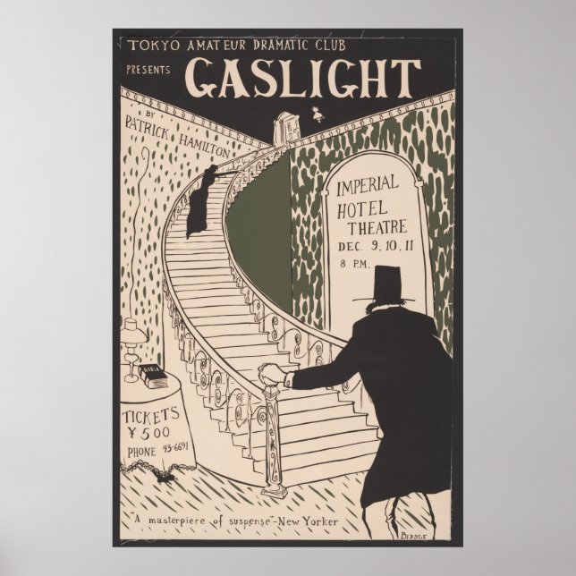 Gaslight Play Poster (Framsidan)