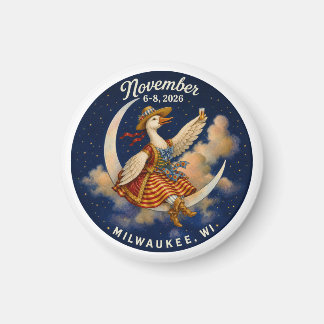 Gåsmagnet - Milwaukee 2026 - Höstturné Magnet