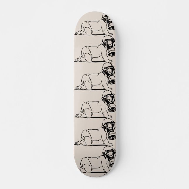 GASMASK BABY SKATEBOARDS (Framsida)