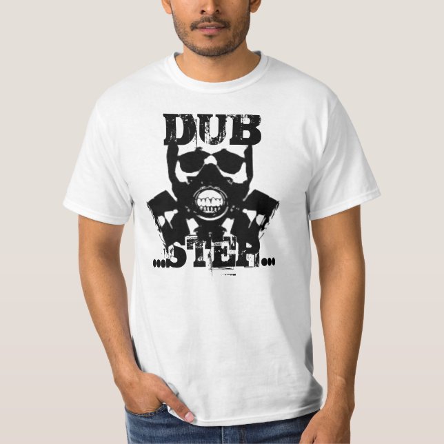 GASMASK DUBSTEP T-SHIRT (Framsida)