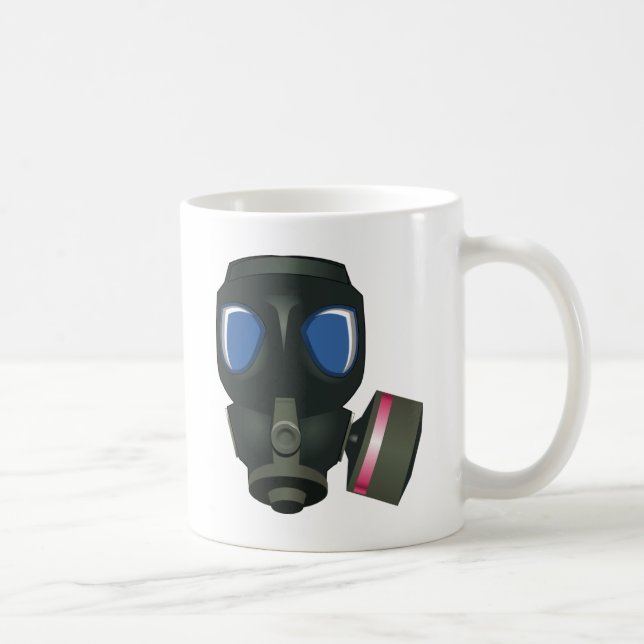 Gasmask Kaffemugg (Höger)