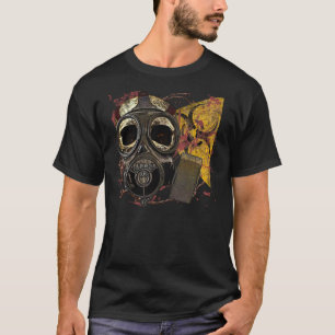 Gasmask skalleBiohazard Tee
