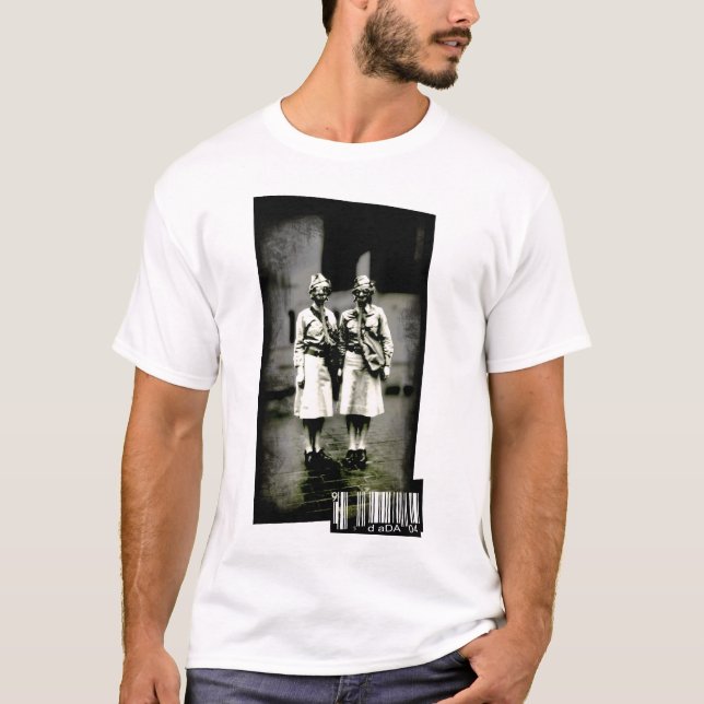 gasmask (skjorta) t-shirt (Framsida)