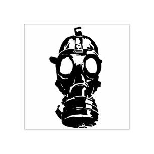 Gasmask Stämpel