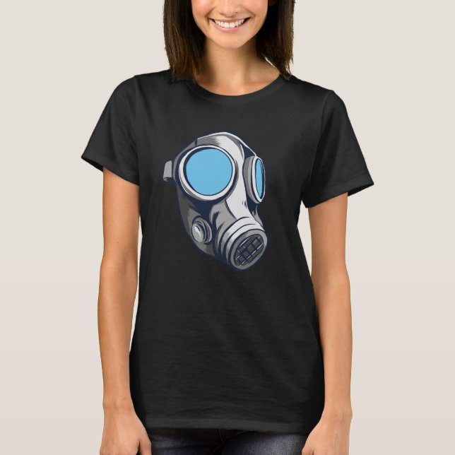 Gasmask T Shirt (Framsida)