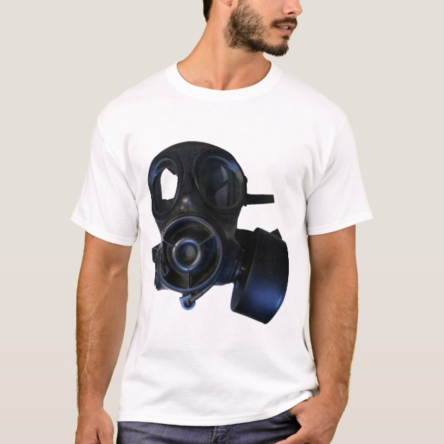 gasmask t-shirt (Framsida)