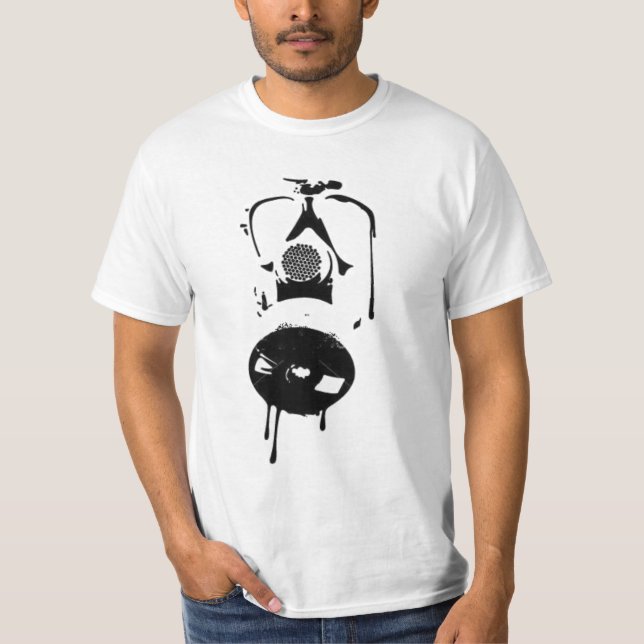 gasmask t-shirt (Framsida)