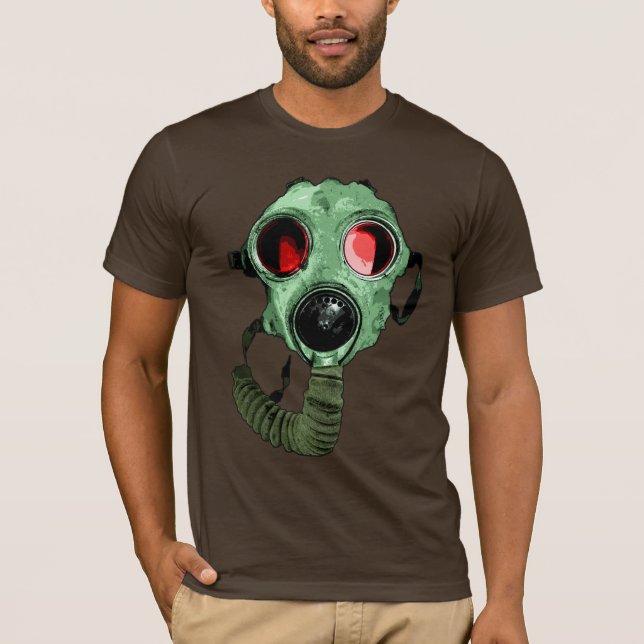Gasmask Tee Shirt (Framsida)