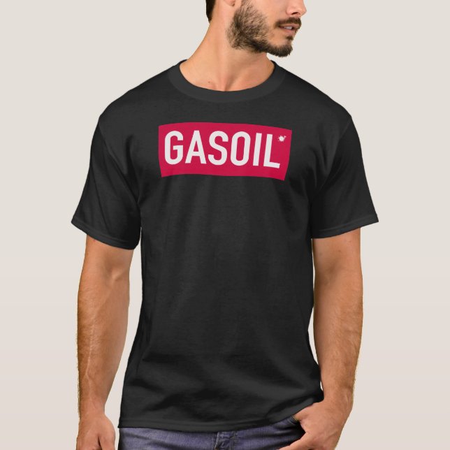 Gasoil - Diesel T Shirt (Framsida)