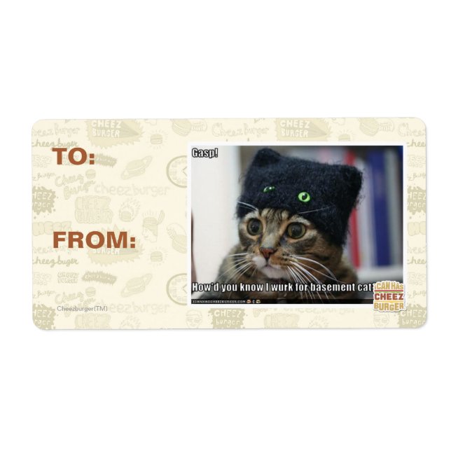 Gasp! Fraktsedel (Framsidan)