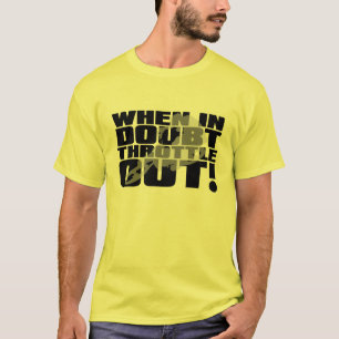 Gaspådrag Ut Dirt Bike Motocross Rollig T-Shirt