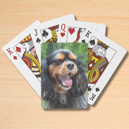 Gäspande Cavalier King Charles Spaniel Spelkort