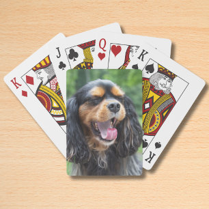 Gäspande Cavalier King Charles Spaniel Spelkort