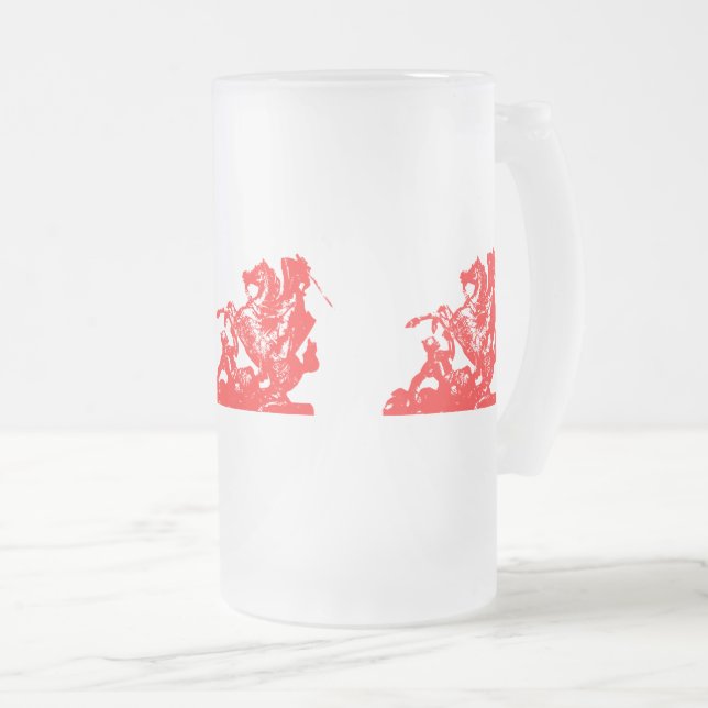 Gaspards Children Flagga - Frosted Glass Mugg (Framsida höger)
