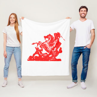 Gaspards Children Flagga - Medium Fleece Blanket