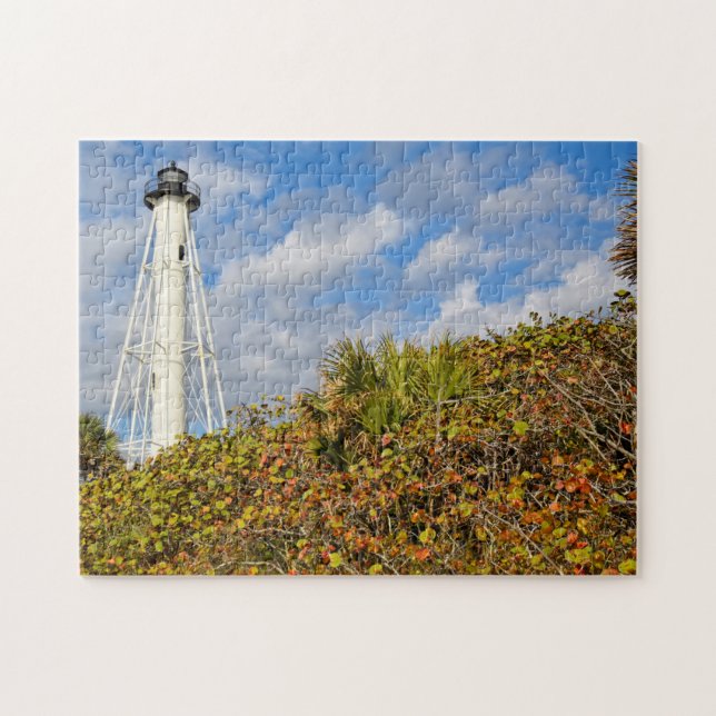 Gasparilla Island Lighthouse - 11 x 14 - 252 pcs Pussel (Horisontell)