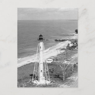 Gasparilla Island Rear Range Lighthouse Vykort