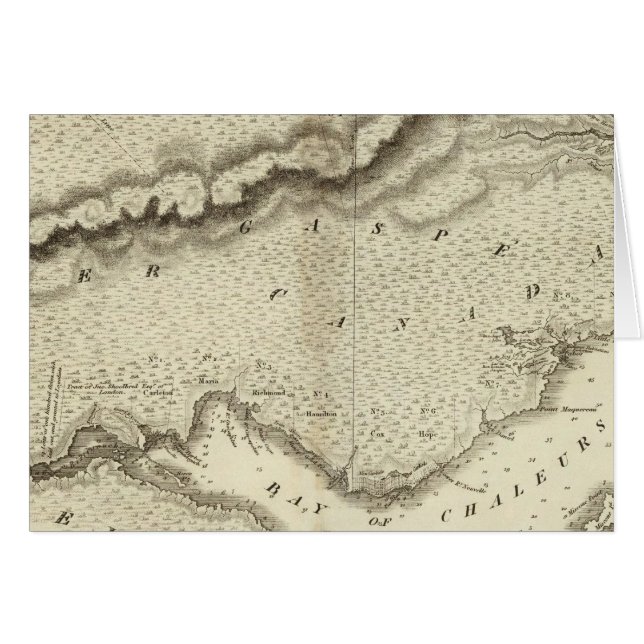 Gaspe-Peninsula Hälsningskort (Framsidan Horizontal)