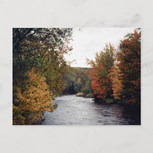 Gaspereau River, Nova Scotia, Kanada vid Cornis Vykort (Framsida)