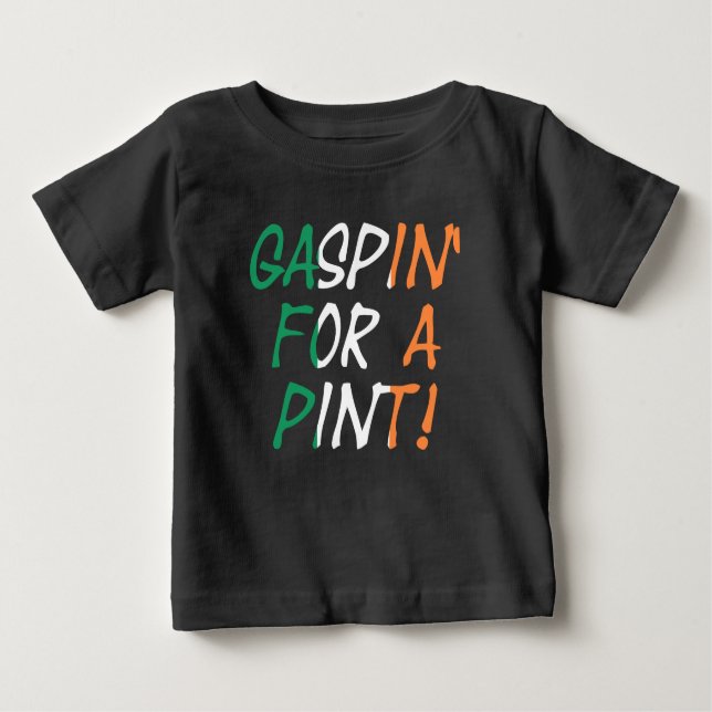 Gaspin' for a pint ict t shirt (Framsida)