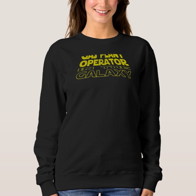 Gasplanoperatör  Rymdens baksida T Shirt (Framsida)