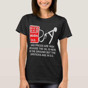 Gaspriserna är höga eftersom skillnaderna ligger i t shirt