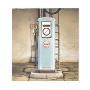 gaspump anteckningsblock