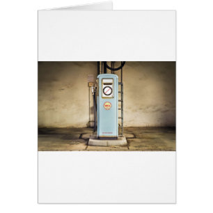gaspump hälsningskort