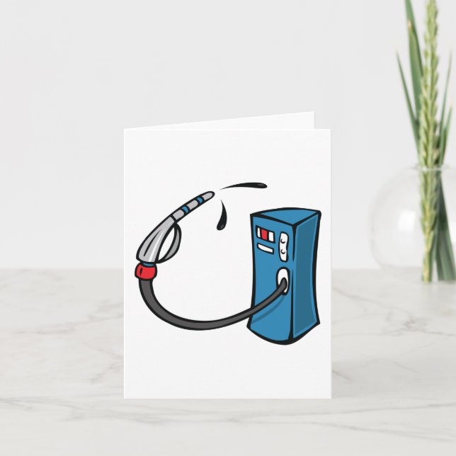 Gaspump Kort (Framsida)