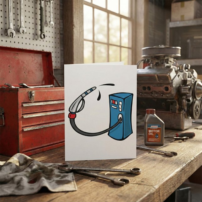 Gaspump Kort (Skapare uppladdad)