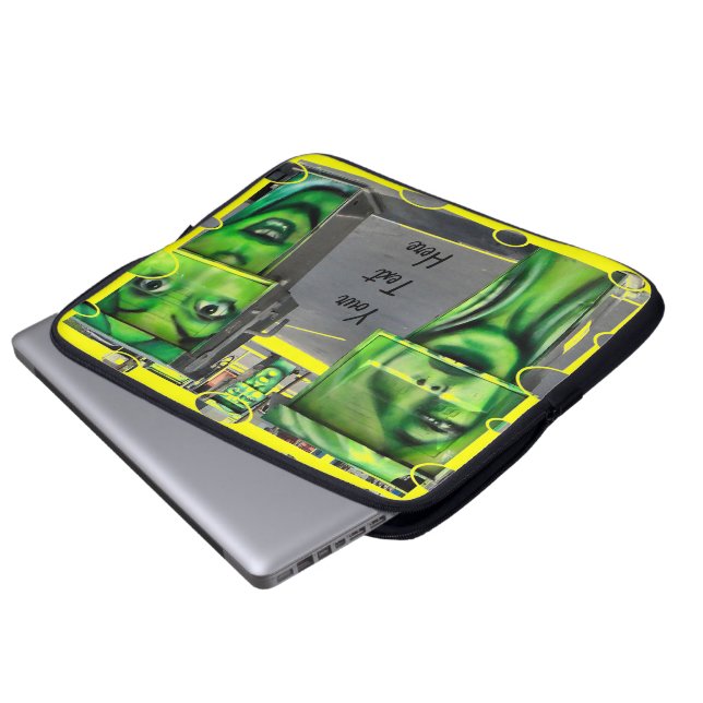 Gaspump Laptop Sleeve (Framre botten)
