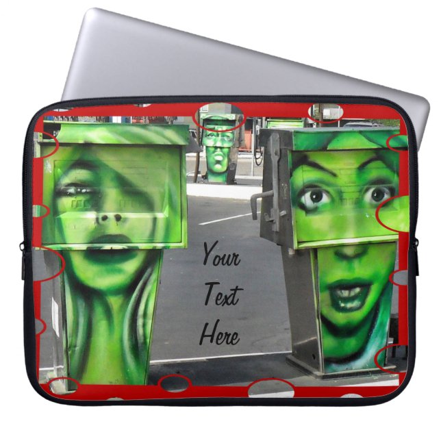 Gaspump Laptop Sleeve (Framsidan)