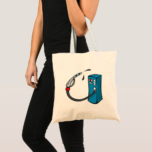 Gaspump Tote Bag Tygkasse