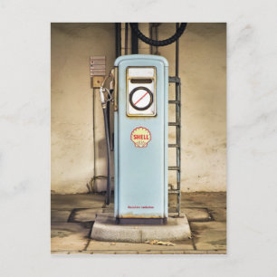 gaspump vykort