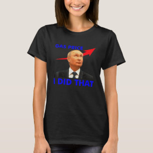 Gaspumppriser gjorde jag det där underbara memoran t shirt