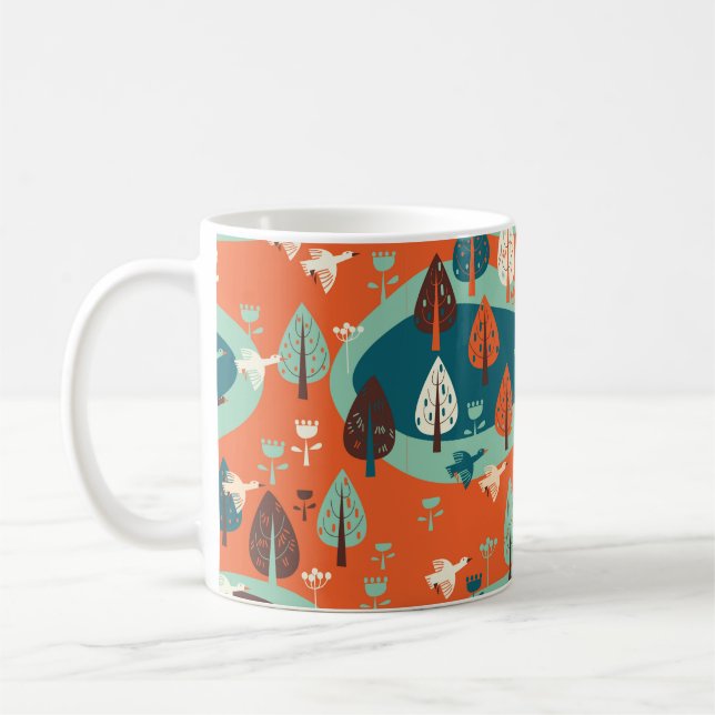 gäss och skogar kaffemugg (Vänster)