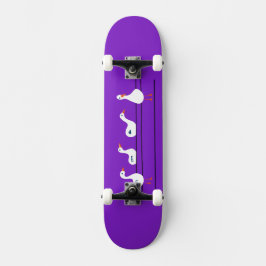 Gäss på en skateboarddäck Wire Mini Skateboard Bräda 18,5 Cm