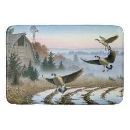 Gäss på gården Fält Badrumsmatta